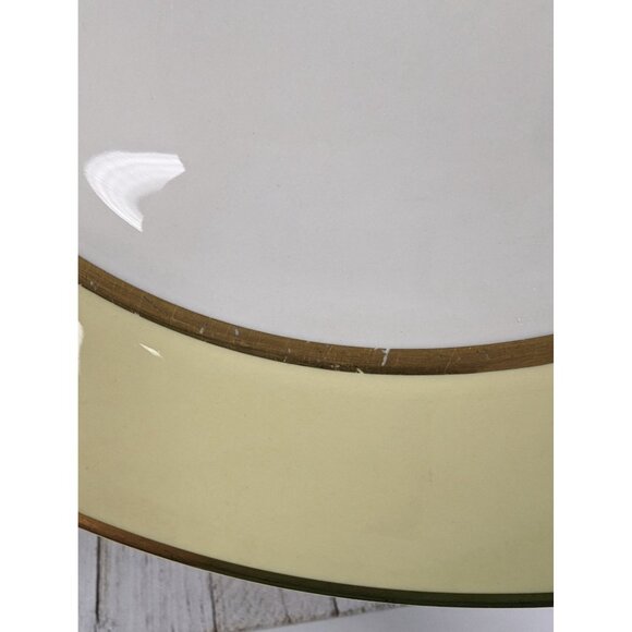 FL11 Yellow Dinner Plates Set of 2 California Gold Flintridge Sylvan China - Picture 8 of 13